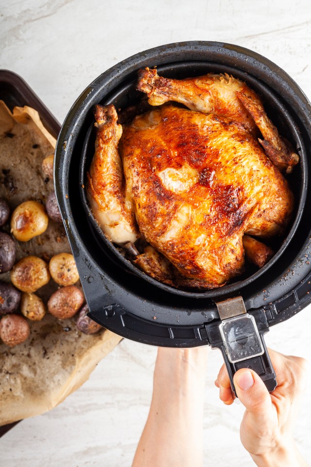 Using an air fryer has many health benefits.