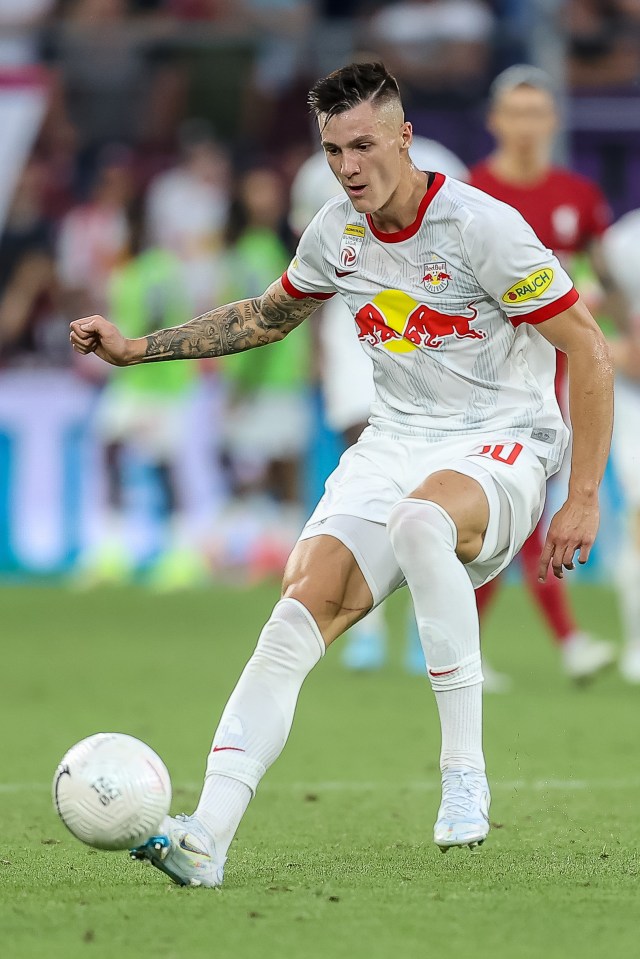 Benjamin Sesko has signed a five-year deal with RB Leipzig and will join his new club next summer