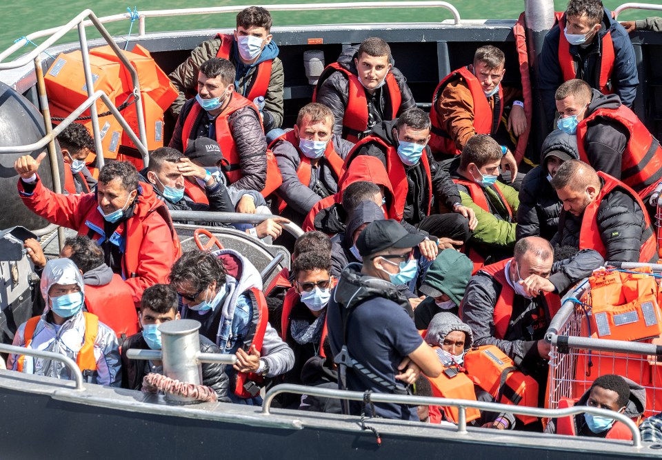 Four in ten Channel migrants are from peaceful Albania, a leaked intelligence report says