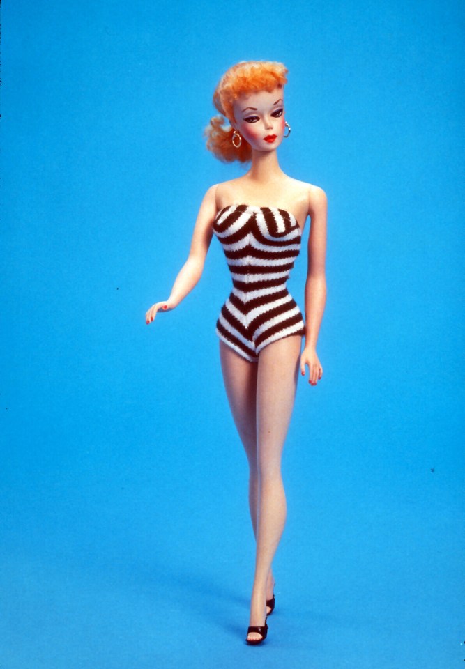 The original Barbie makes her debut in 1959