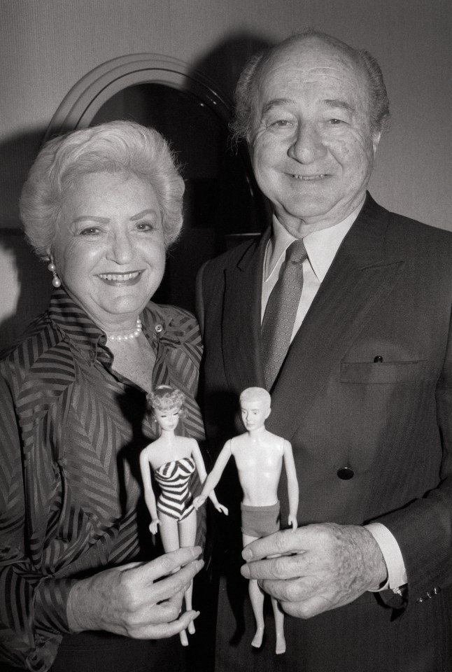 Ruth and Elliott Handler, the couple who introduced the Barbie doll in 1959