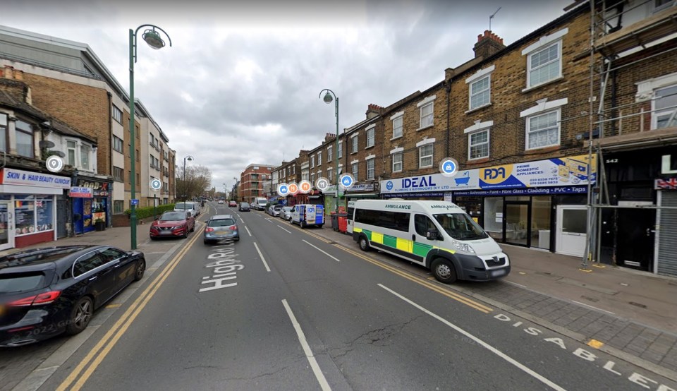 Emergency services were rushed to the scene on High Road, Leytonstone this afternoon