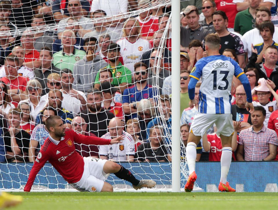 Pascal Gross scored twice to earn all three points for the Seagulls