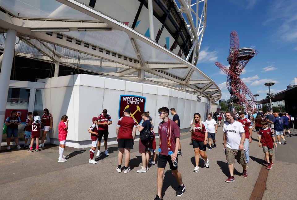 Hammers fans heading to London Stadium found themselves ripped off