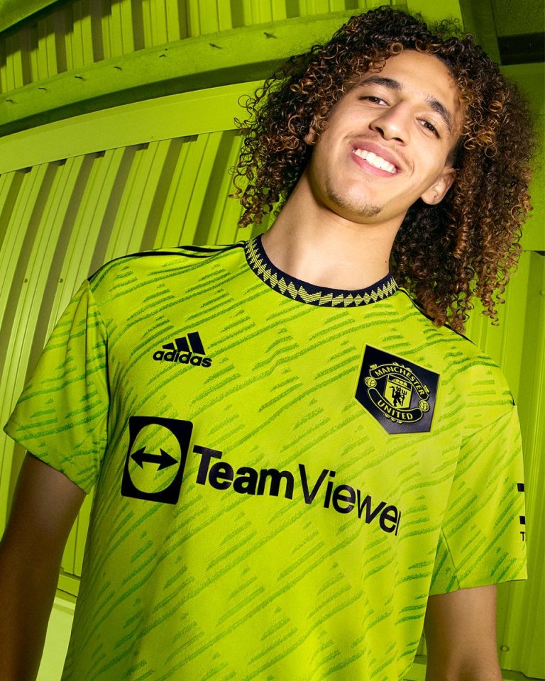 The Manchester United third kit for the 2022-23 season has been leaked