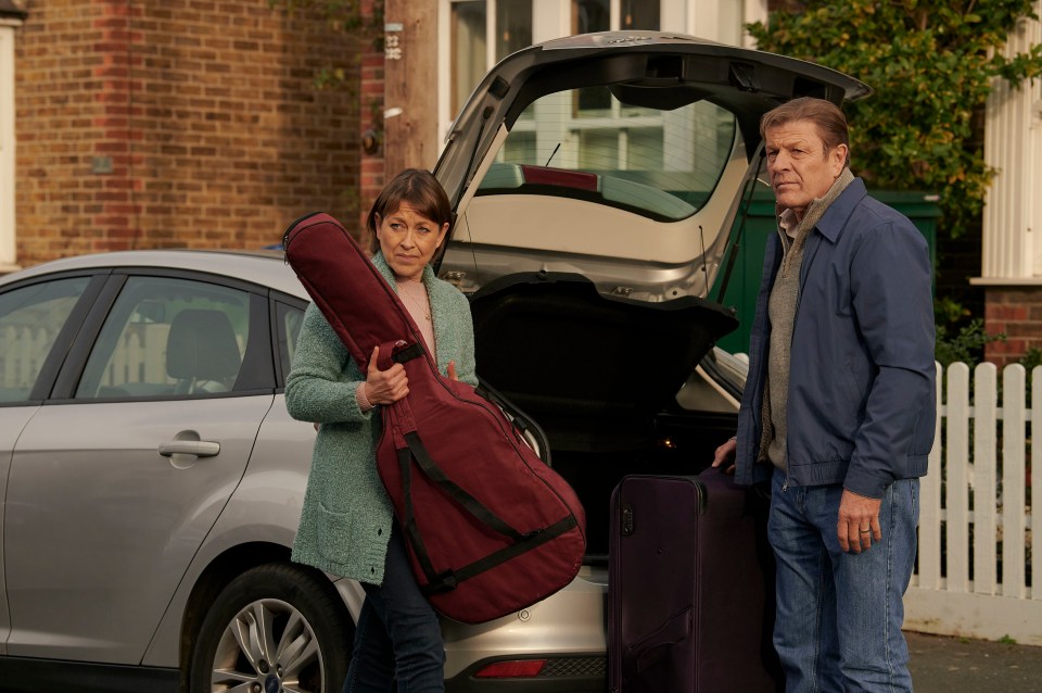 Sean Bean and Nicola Walker star in BBC One's Marriage