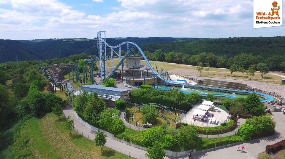 The wildlife and amusement park in Klotten is a big attraction for families (file photo)