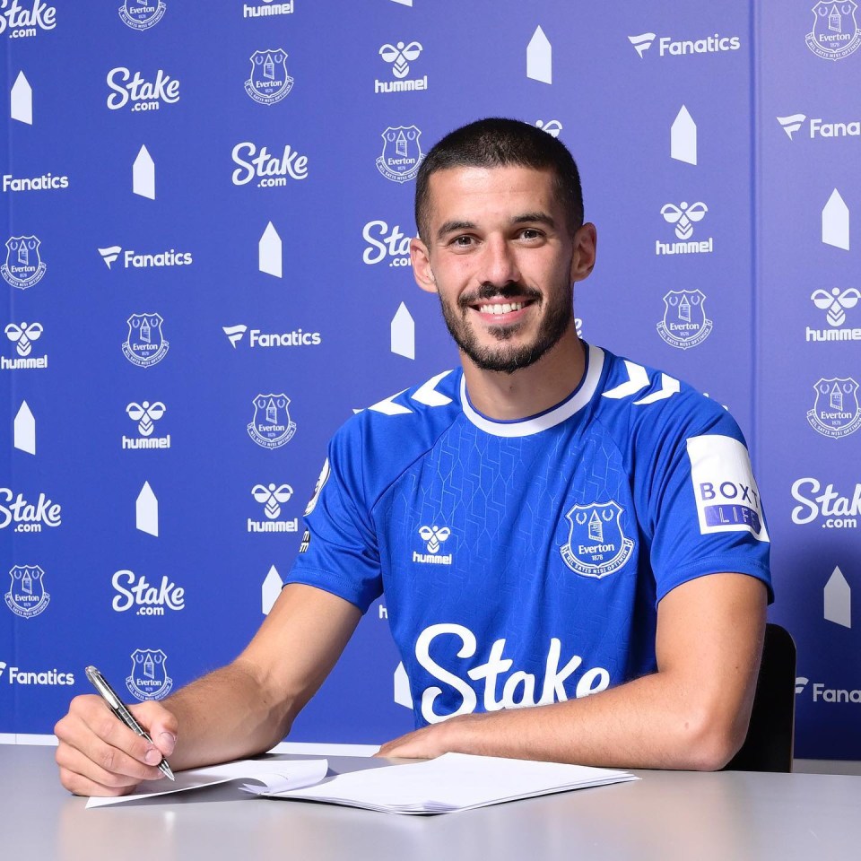 Conor Coady has joined Everton on a season-long loan from Wolves