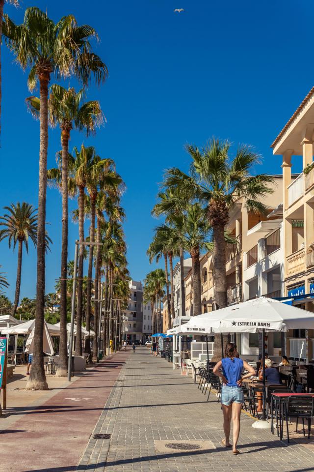 Colonia de Sant Jordi is a former small fishing village, popular with the Spaniards, many of whom have second homes here