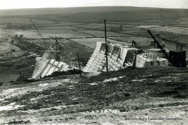 Construction on the dam and reservoir in was completed in 1956