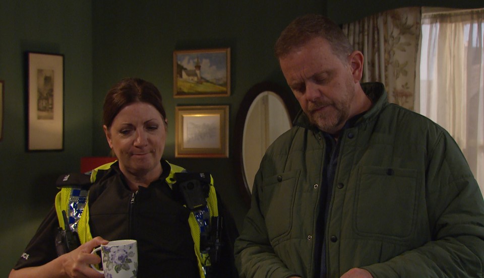 Harriet's return to the police left Katherine feeling uncomfortable and awkward