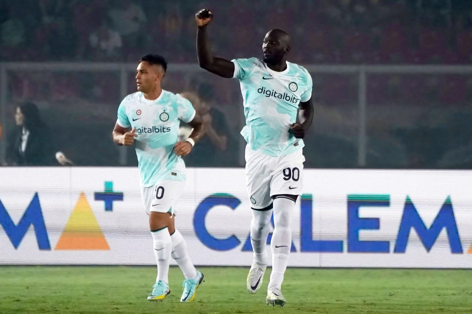 Romelu Lukaku kept his goal celebrations modest, perhaps as it was so easy, but he must have been delighted with his second Inter debut