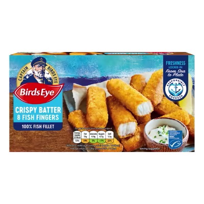 Save on Birds Eye Crispy Fish Fingers at The Co-op