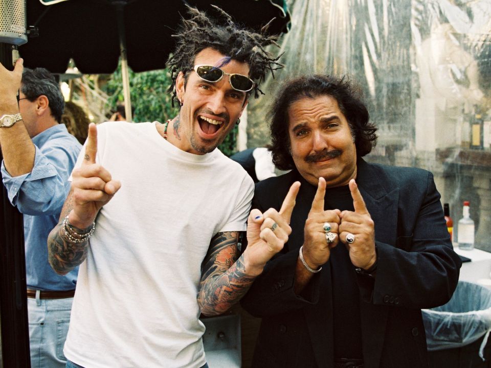 Tommy Lee meets the porn star at the Playboy mansion in 1998