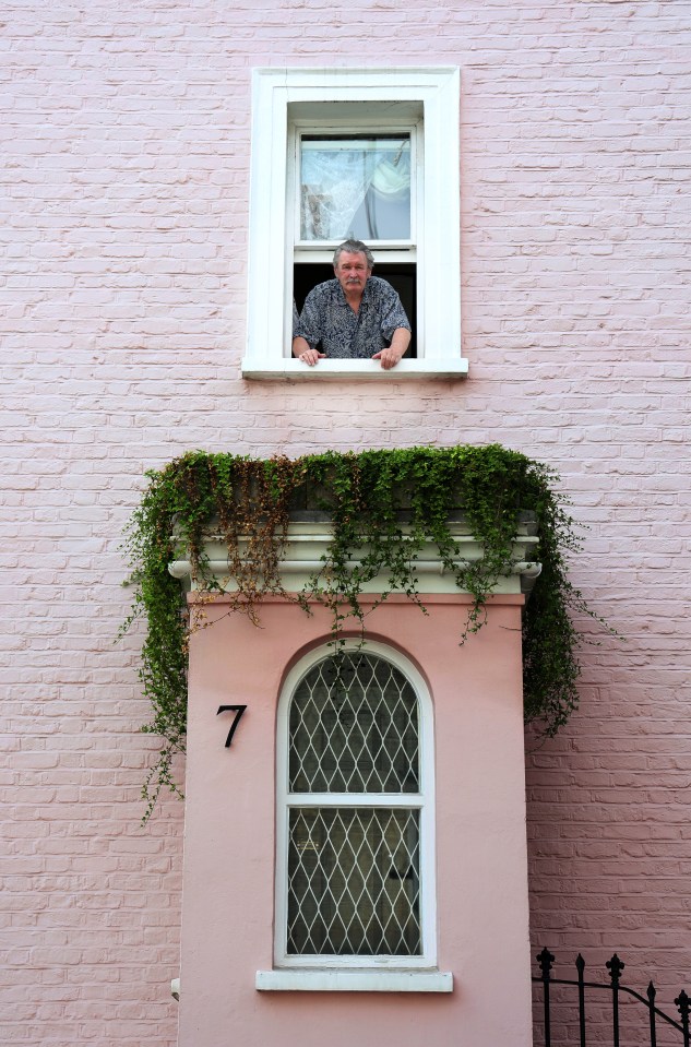 Peter Lee's bright pink property in Notting Hill is a hit with models and influencers