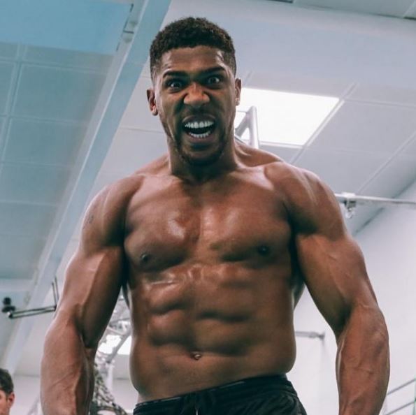 Anthony Joshua looks in peak condition just days away from fighting Oleksandr Usyk