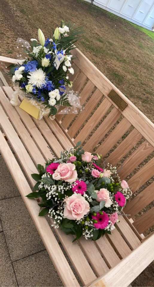 Flowers were laid for her at University of Bolton where she studied