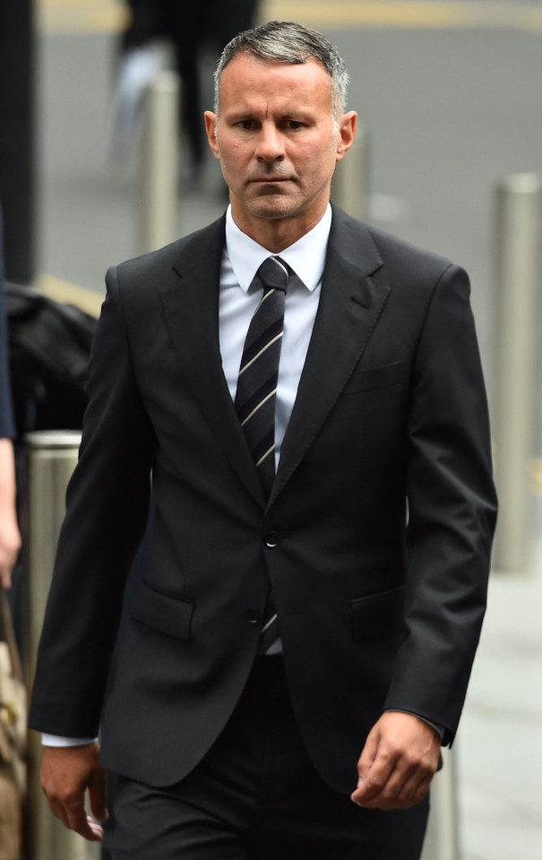 Ryan Giggs has admitted he has never been faithful as he stood in the dock for the first time today