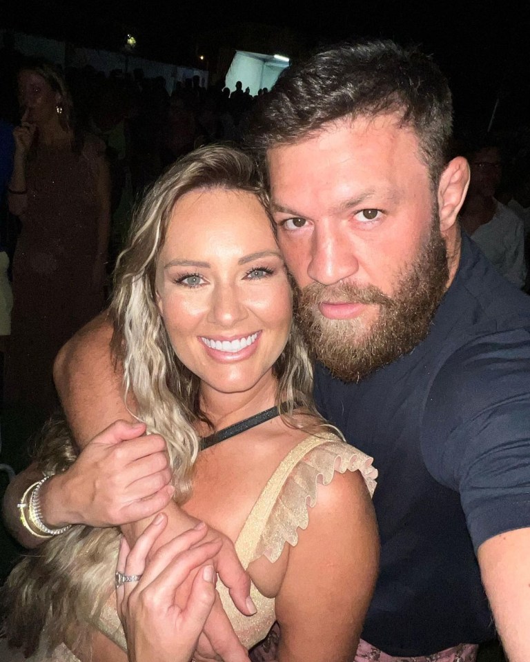 Dee Devlin and Conor McGregor on a night out