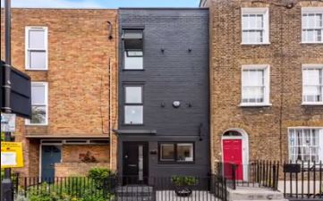 With a slick black paint job and modern facelift, the property investors made over £350,000 off their hard work