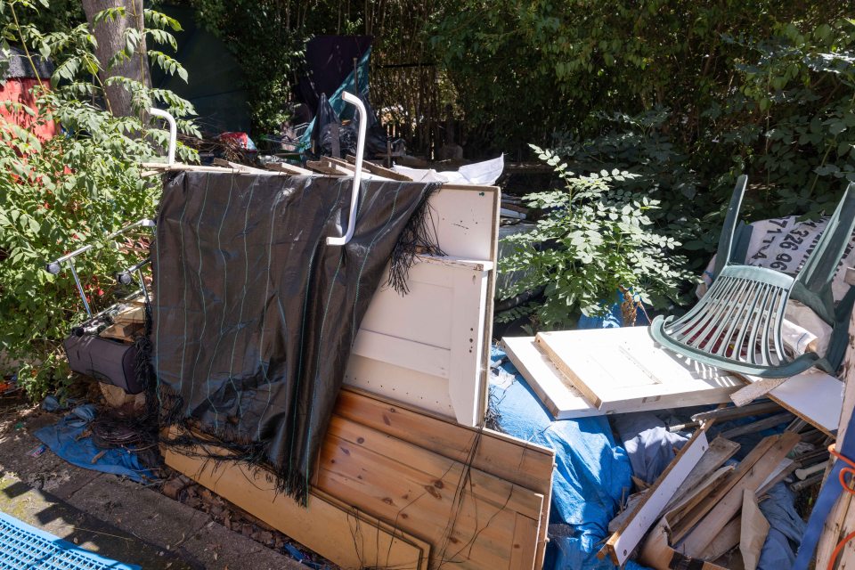 Broken furniture could make it dangerous for Darren to walk through