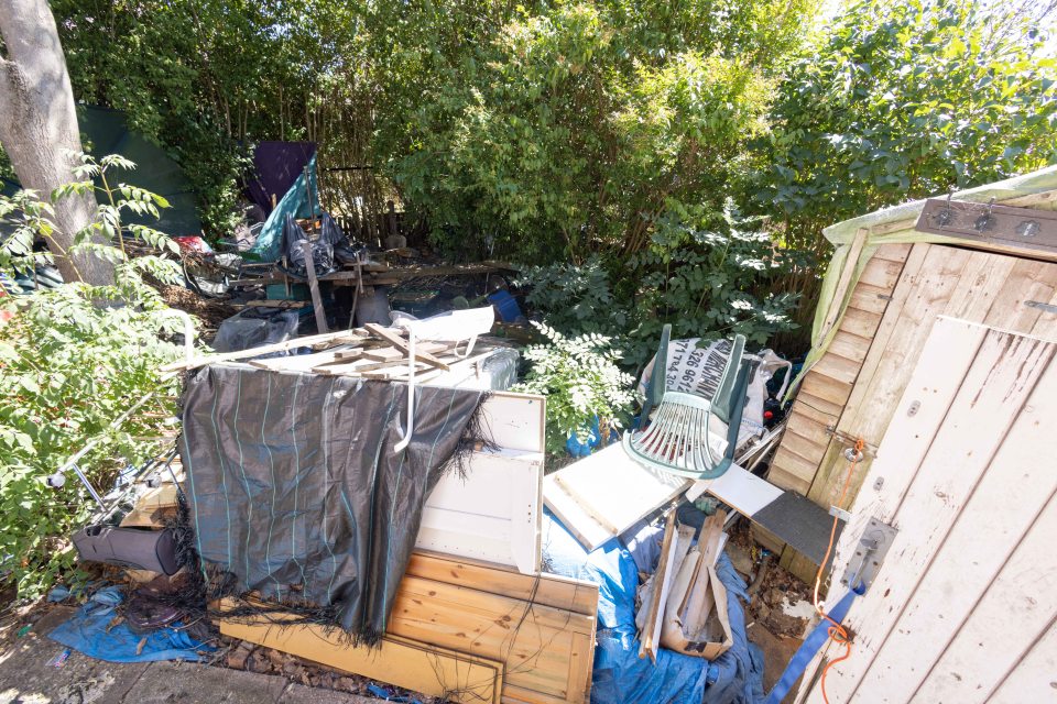 He claimed the rubbish pile has been building for years