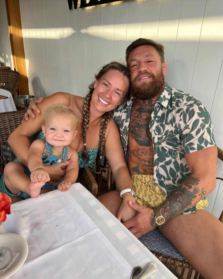 The former two-weight world champion is spending time with his family