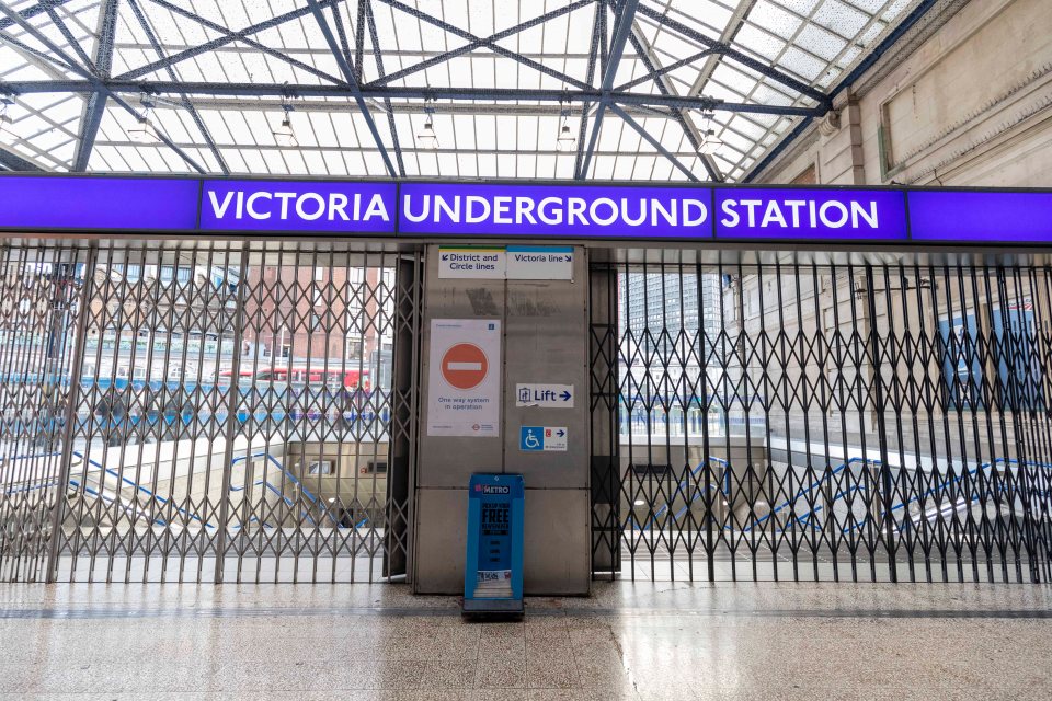 It was eerie feeling around tube stations during the last strike