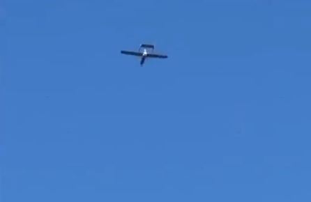 A Ukrainian drone was spotted over Sevastopol