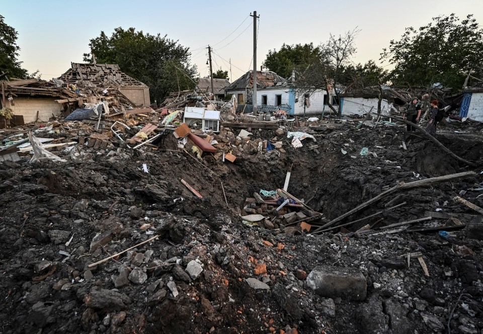 A Russian rocket has killed 22 people at a train station in eastern Ukraine