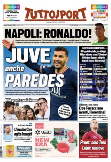 Napoli remain keen on CR7 having been linked to the superstar earlier this summer