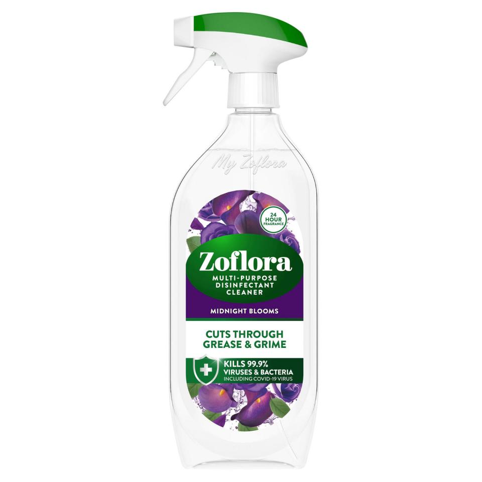 Zoflora disinfectant spray in Midnight Blooms is reduced from £2.50 to £2 at Wilko