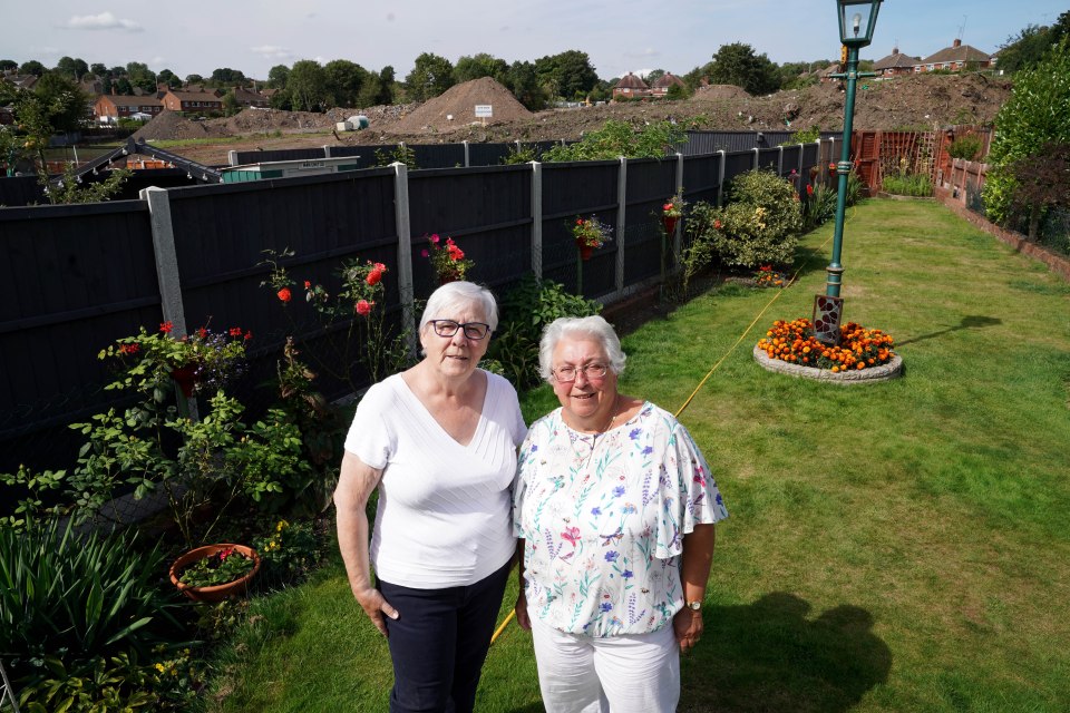 Margret Holden and Susan Webb have lived in the area for over 50 years and are campaigning against the development