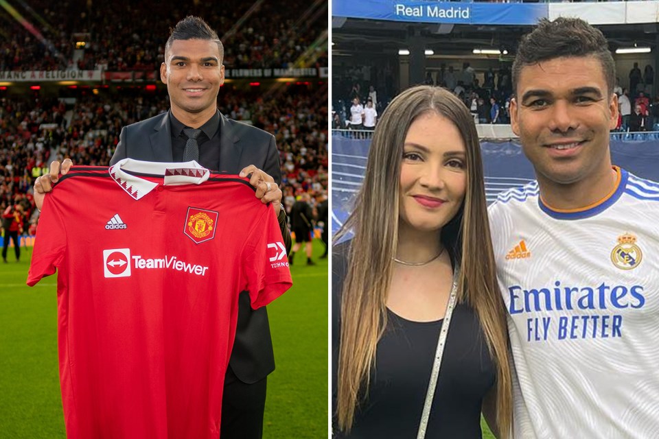 Casemiro has joined Manchester United from Real Madrid