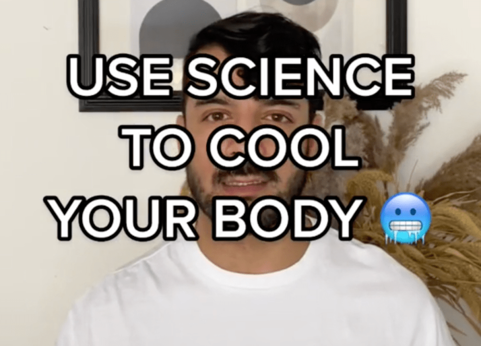 Three simple tricks to instantly cool down