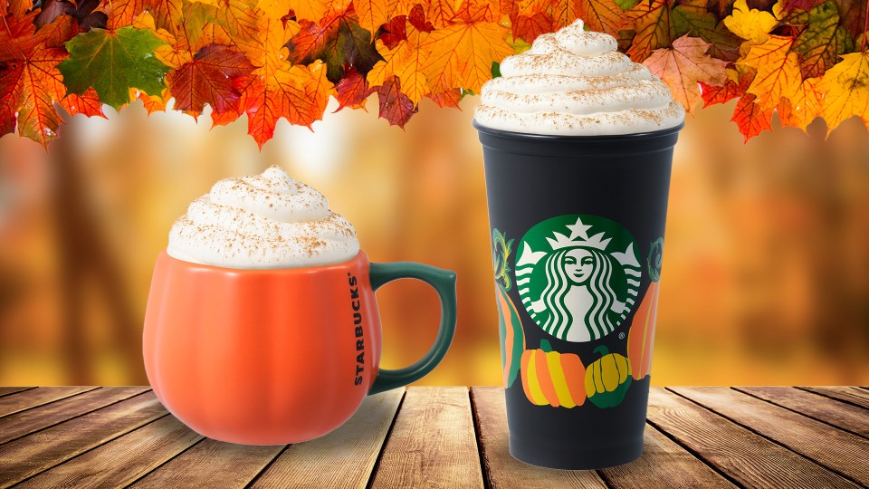 Pumpkin Spice lattes are a popular menu item in the Autumn