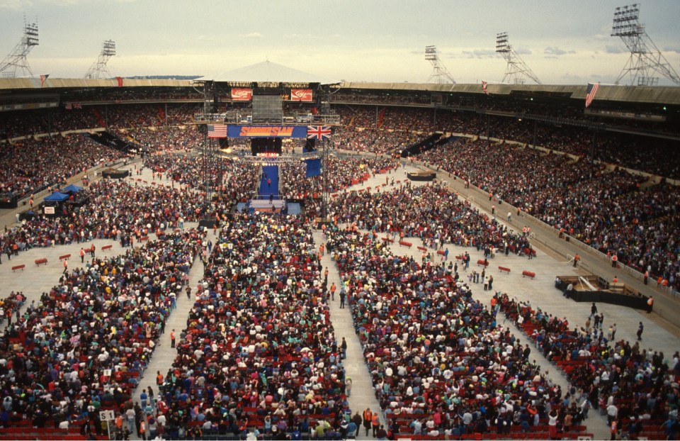 WWE held SummerSlam at Wembley 30 years ago, which marked a historic night