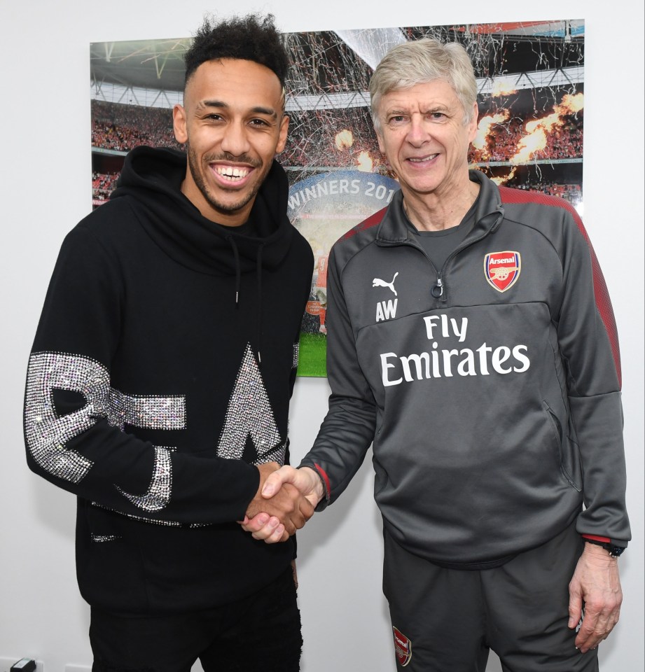 Pierre-Emerick Aubameyang is the second-biggest deadline day signing but left Arsenal for free