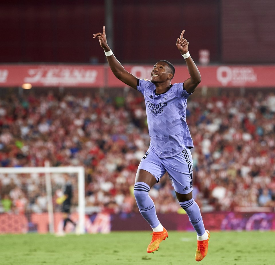 Alaba headed onto the pitch as a substitute to immediately score the winner from a delightful free-kick