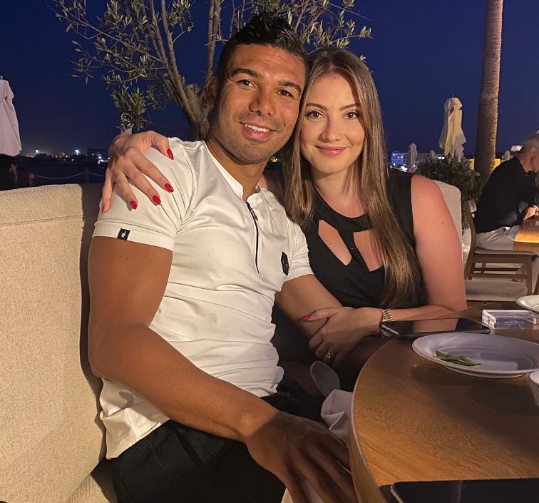 Casemiro and wife Anna met in 2011 while the midfielder played for Sao Paolo