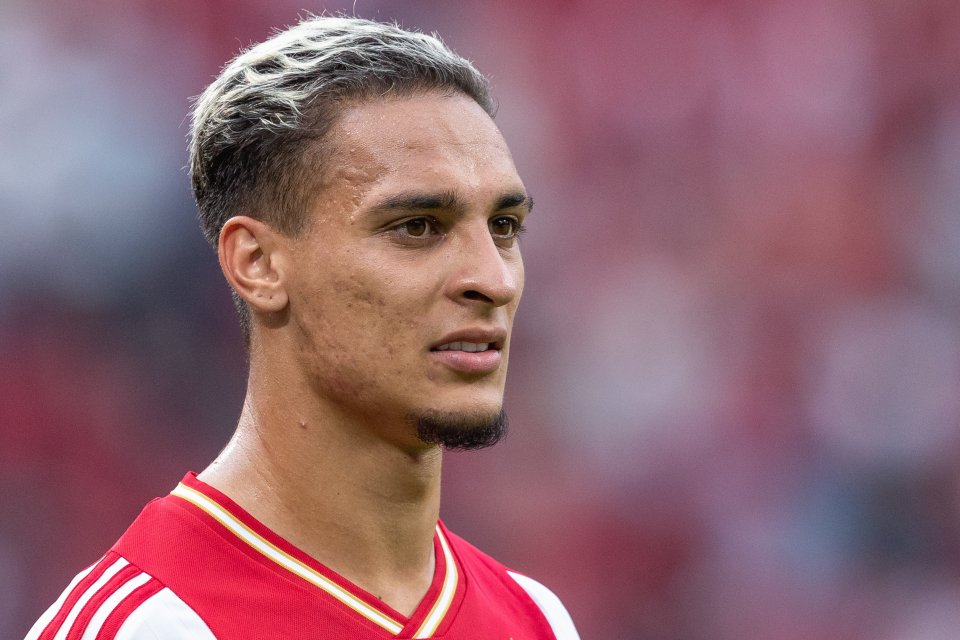 Ajax's boss has aimed a cheeky dig at Man Utd over their pursuit of Antony