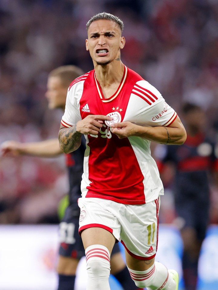 Antony has agreed to join Man Utd from Ajax