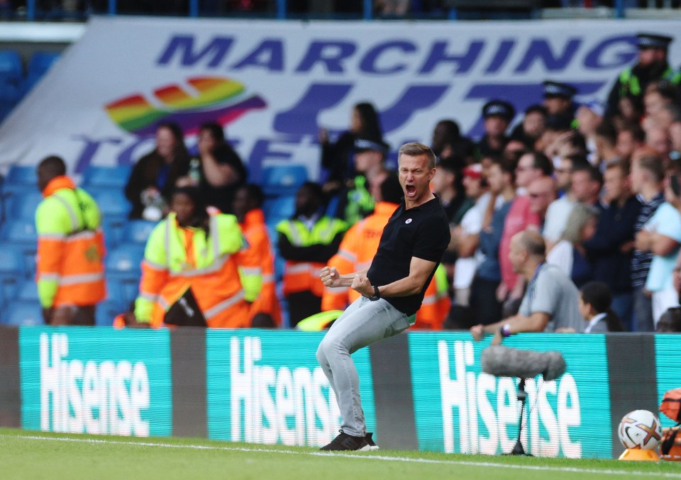 Leeds boss Marsch was buzzing throughout his side’s phenomenal display