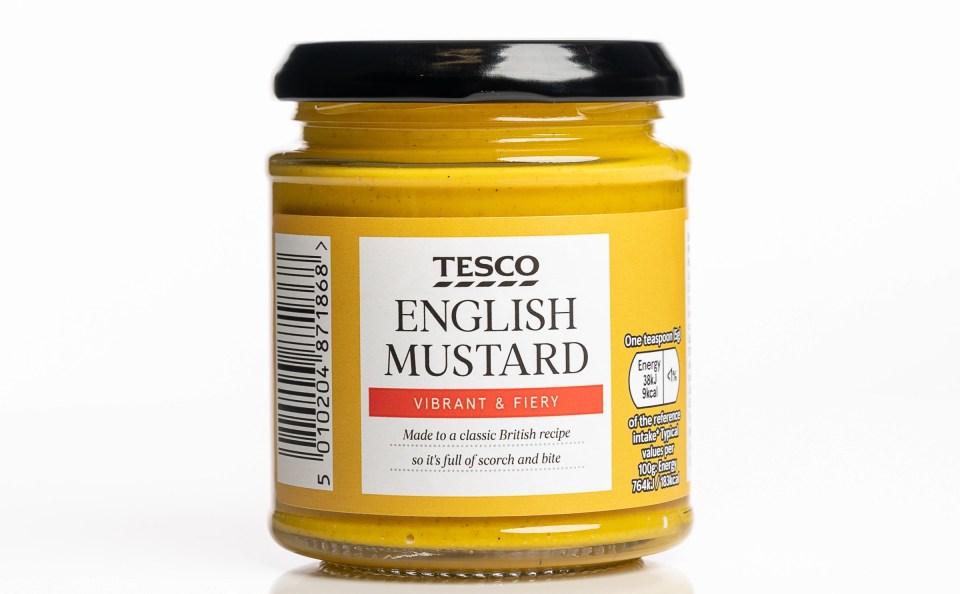 Tesco's mustard is even hotter than the Asda one