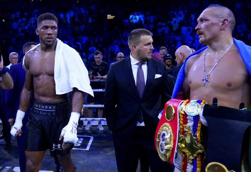 Joshua lost for the second time to Usyk