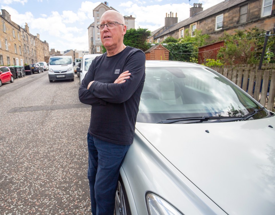 Terry Monaghan said parking on his street is 'horrendous'