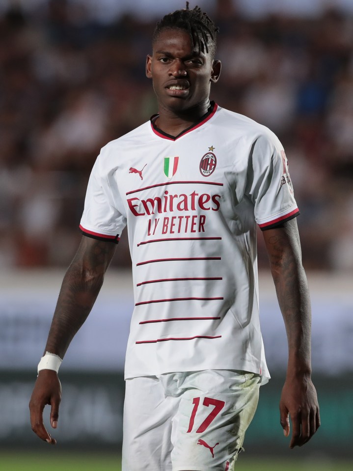 Rafael Leao helped AC Milan win Serie A title last season