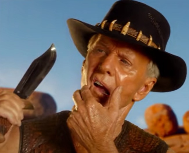 Paul Hogan in 2020 film The Very Excellent Mr Dundee