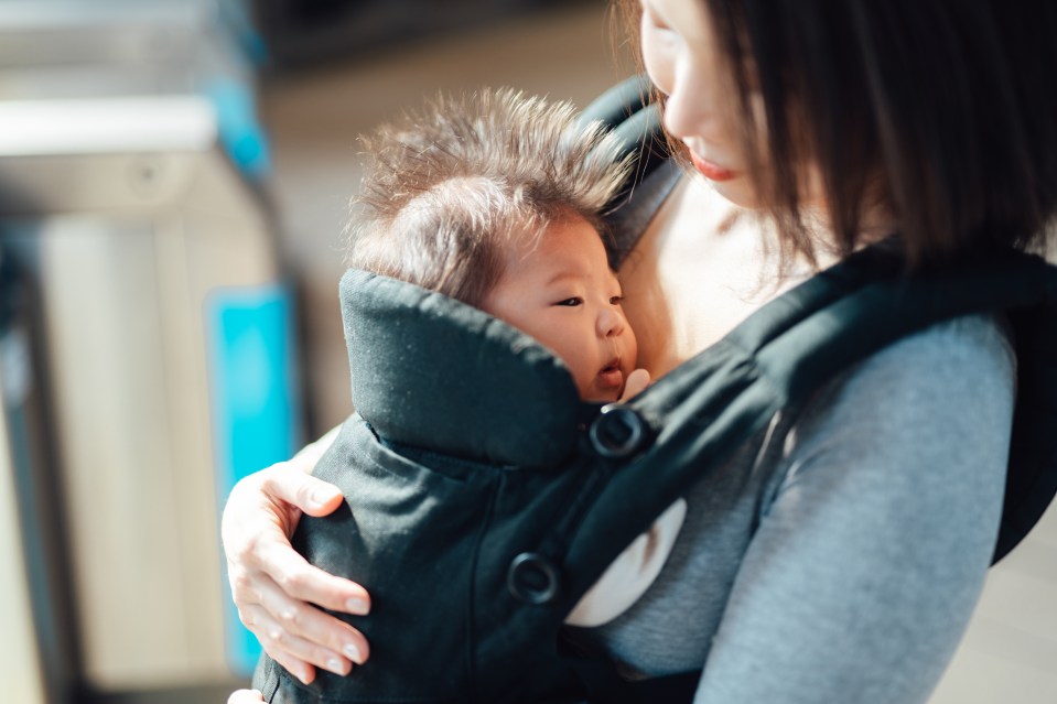 Slings can be helpful in some situations but can also be detrimental if you want your baby to sleep through the night by 12 weeks, Hannah explained