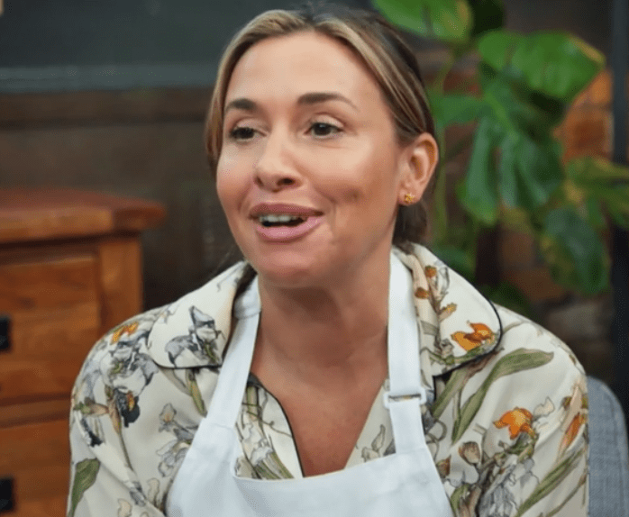 Celebrity Masterchef's Mel Blatt got very emotional after the judges gave their verdict on her food